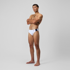 Men's Jetstream Retro Colorblock Brief White