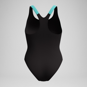 Women's Hyperboom Splice Racerback One Piece Black/Blue