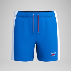 Men's Jetstream Retro Volley Swim Trunks Blue/White