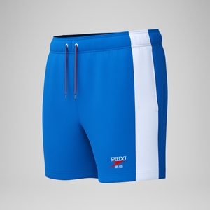 Men's Jetstream Retro Volley Swim Trunks Blue/White