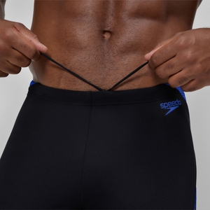 HyperBoom Splice-Schwimmhose Schwarz/Blau für Herren