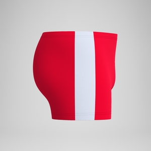 Men's Jetstream Retro Colorblock Square Leg Red/White