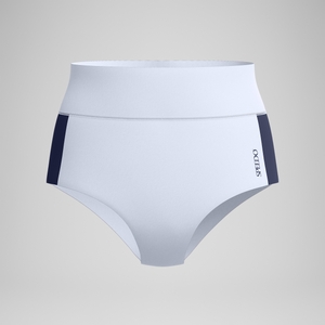 Women's Jetstream Colorblock Banded Boyleg Bottom White/Navy