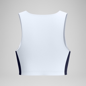 Women's Jetstream Colorblock Crop Top White/Navy