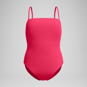 Women's Adjustable Thinstrap One Piece Pink