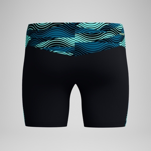 Jammer Endurance+ Max Splice Mid, hommes, noir/turquoise