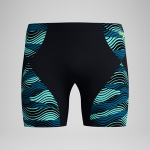 Jammer Endurance+ Max Splice Mid, hommes, noir/turquoise