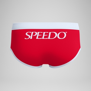 Men's Jetstream Retro Logo Brief Red