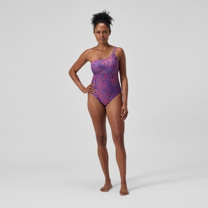 Women's Shaping Asymmetric One Piece Pink/Orange