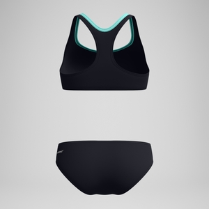 Women's Placement Bikini Black/Blue