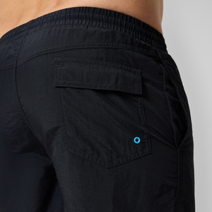 HyperBoom Splice-Badeshorts 40 cm Schwarz/Blau für Herren