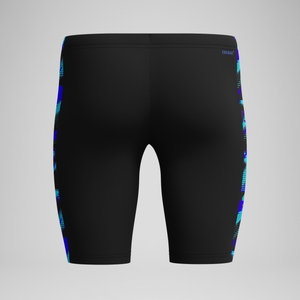 HyperBoom Panel-Schwimmhose Schwarz/Blau für Herren