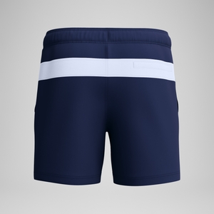 Jetstream Short de bain à rayures Colourblock 40 cm, hommes, bleu marine/blanc