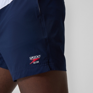 Jetstream Short de bain à rayures Colourblock 40 cm, hommes, bleu marine/blanc