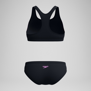 Bikini Femme bicolore Splice 2.0 noir/rose