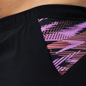 Xpress Lite Panel Badeshorts 40 cm Schwarz/Pink für Herren
