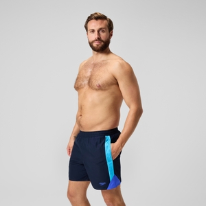 Men's HyperBoom Splice 16' Swim Shorts Navy/Blue