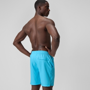 Men's Solid Redondo Edge Volley 18" Swim Trunks Blue