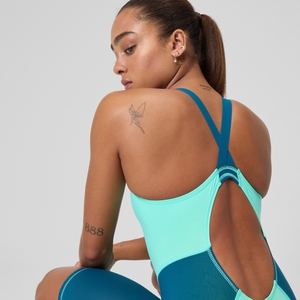 Women's Solid Vanquisher Kneeskin Arctic Glass Turquoise