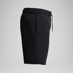 Men's Solid Volley 18" Swim Trunks Black