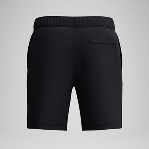 Men's Solid Volley 18" Swim Trunks Black