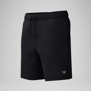 Men's Solid Volley 18" Swim Trunks Black