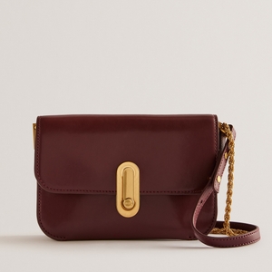 Ted Baker Kkaysa Polished Leather Small Crossbody Bag