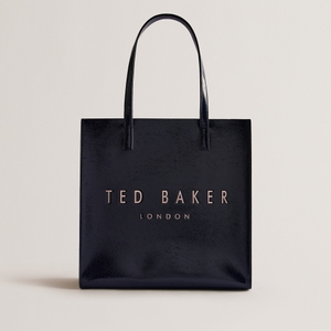 Ted Baker Soocon Large Faux Crosshatch Leather Tote Bag