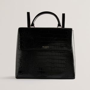 Ted Baker Aaliya Croc-Effect Backpack