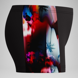 Boys' Digital Panel Aquashort Black