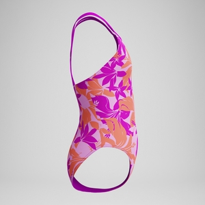 Maillot de bain Fille Twinstrap imprimé rose