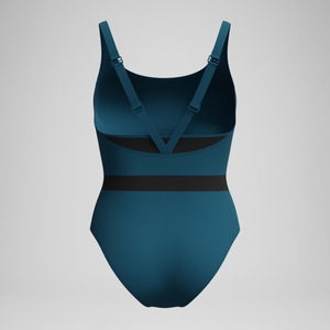 Women's Shaping LuniaGlow Swimsuit DarkTeal/Black