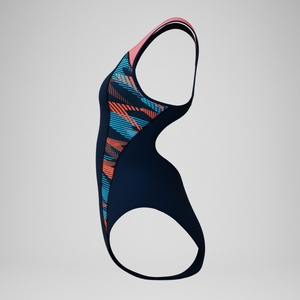 Women's Placement Swimsuit Navy/Coral