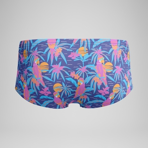 Men's Club Training 13.5cm Printed Brief Navy/Pink