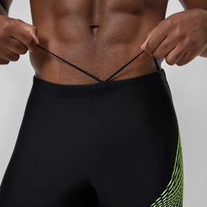 Jammer Medley Logo, hommes, noir/jaune