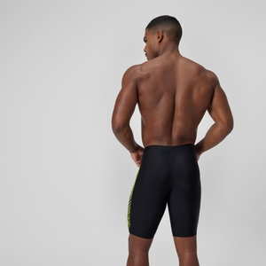 Jammer Medley Logo, hommes, noir/jaune