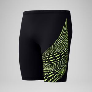 Jammer Medley Logo, hommes, noir/jaune