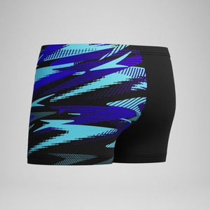 Jammer HyperBoom coupe en V, hommes, noir/bleu
