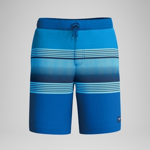 Short de bain Bondi imprimé 50 cm, hommes, bleu