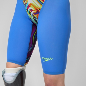 Fastskin LZR Pure Valor 2.0 Schwimmanzug mit geschlossenem Rücken Blau/Pink für Damen