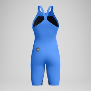 Fastskin LZR Pure Valor 2.0 Schwimmanzug mit geschlossenem Rücken Blau/Pink für Damen