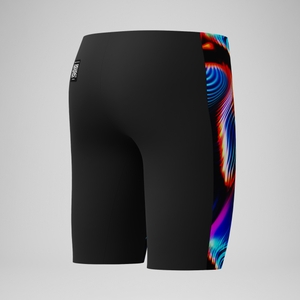 Fastskin Endurance+ Max Schwimmhose mit hohem Bund Schwarz/Blau für Jungen