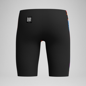 Fastskin Endurance+ Max Schwimmhose mit hohem Bund Schwarz/Blau für Jungen