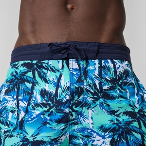 Bondi Bedruckte Badeshorts 50 cm Blau für Herren