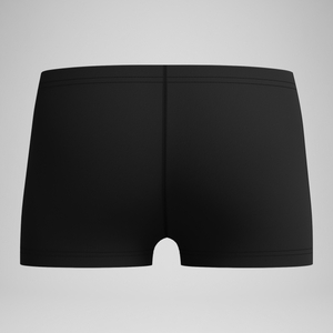 Medley Logo Aquashorts Schwarz/Rot für Jungen