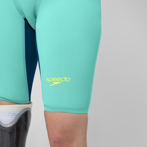 Combinaison partielle Femme LZR Pure Valor dos fermé 2.0 turquoise