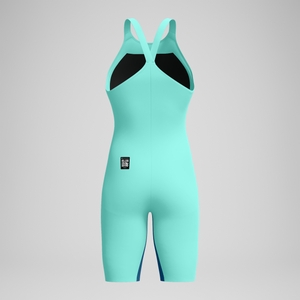 Combinaison partielle Femme LZR Pure Valor dos fermé 2.0 turquoise