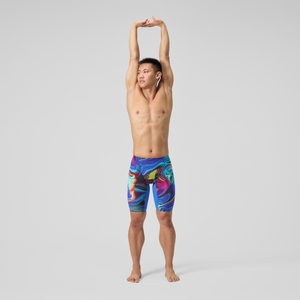 Men's Fastskin LZR Pure Valor 2.0 High Waist Jammer Blue/Pink