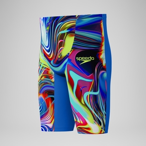 Men's Fastskin LZR Pure Valor 2.0 High Waist Jammer Blue/Pink