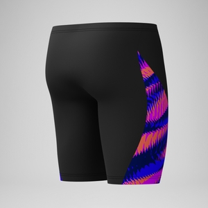 Men's Club Training Printed V-Cut Jammer Black/Pink